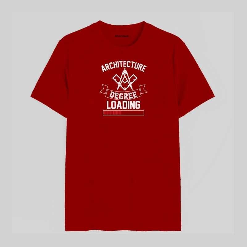 Architecture Degree Loading Round Neck T-Shirt