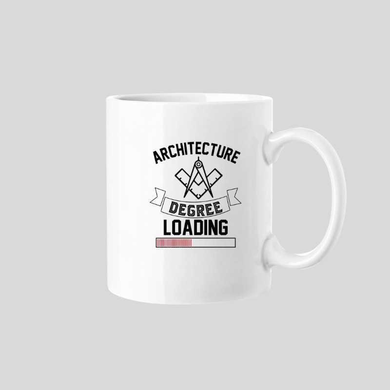 Architecture Degree Loading Mug